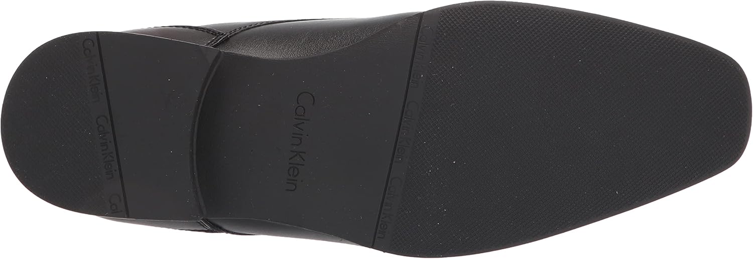Мужские туфли Calvin Klein Brodie Oxford, Black Leather 970 — фото 4