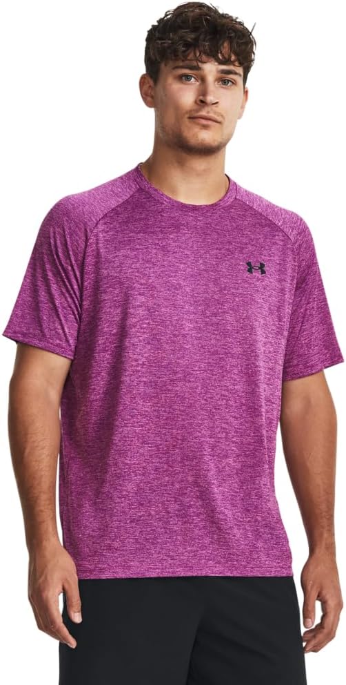 

Футболка Under Armour Men's Tech 2.0, (573) Mystic Magenta/Black, Черный, Футболка Under Armour Men's Tech 2.0, (573) Mystic Magenta/Black