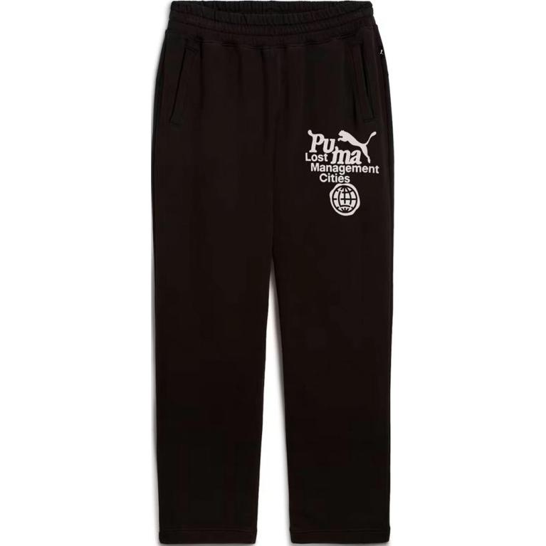 

X LMC Вязаные спортивные брюки мужские черные PUMA