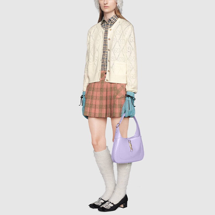 Укороченный топ женский цвета слоновой кости Gucci — фото 2