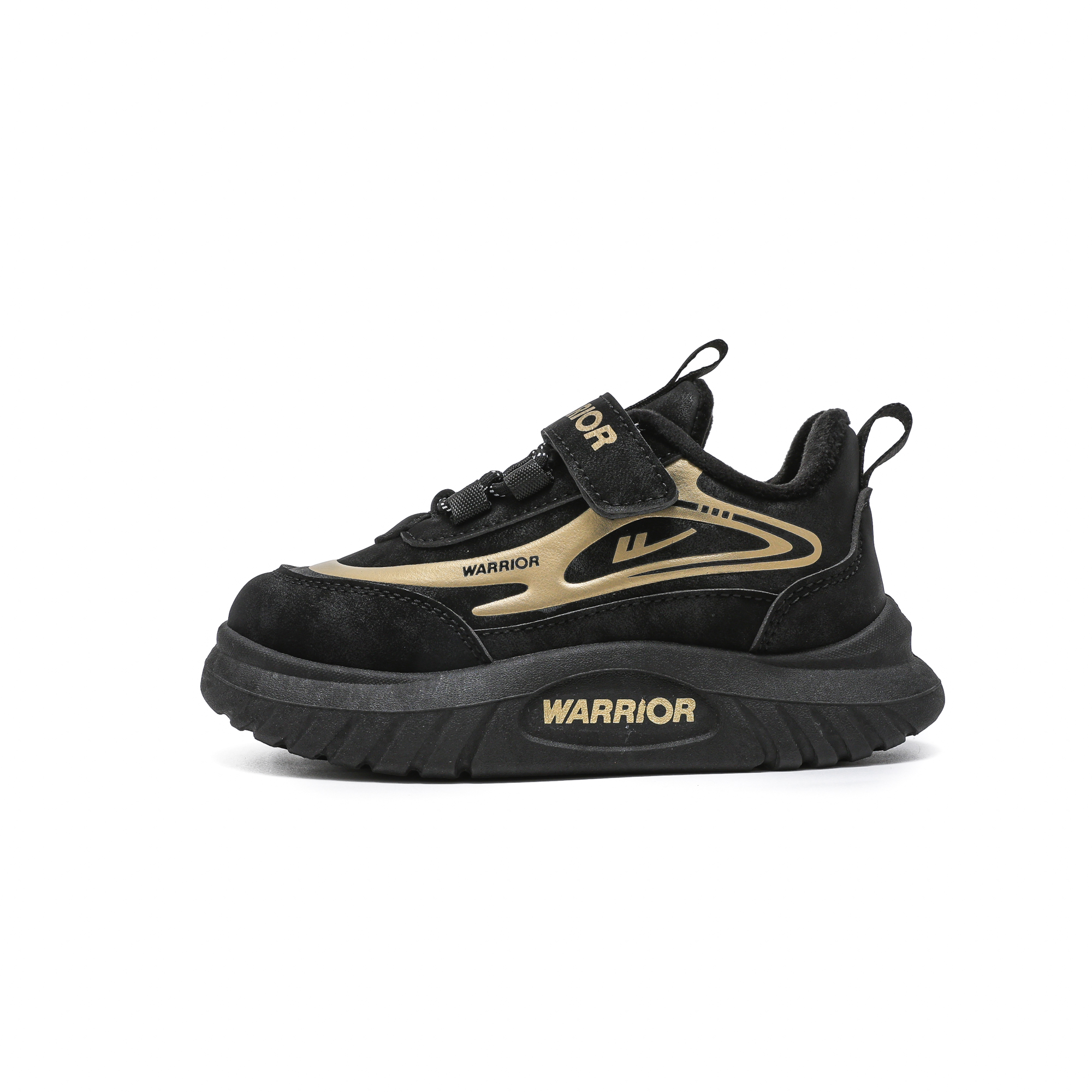 Утепленные детские ботинки Slip Resistant Abrasion Resistant WARRIOR, темно-синий/бежевый/светло-синий (fleece-lined) — фото 3