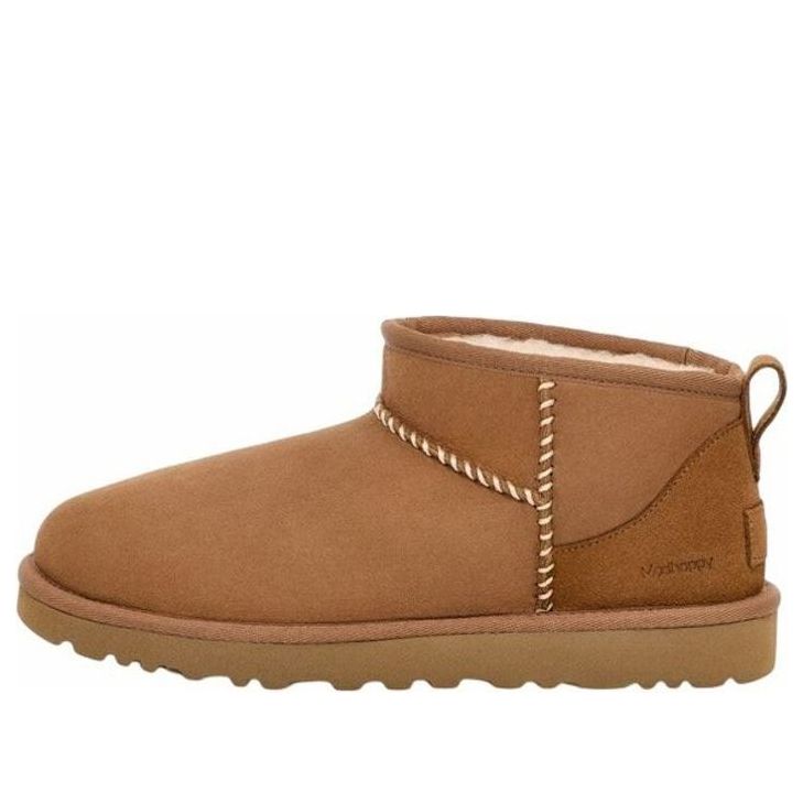 Угги (WMNS) UGG x Madhappy Classic Ultra Mini 'Chestnut'