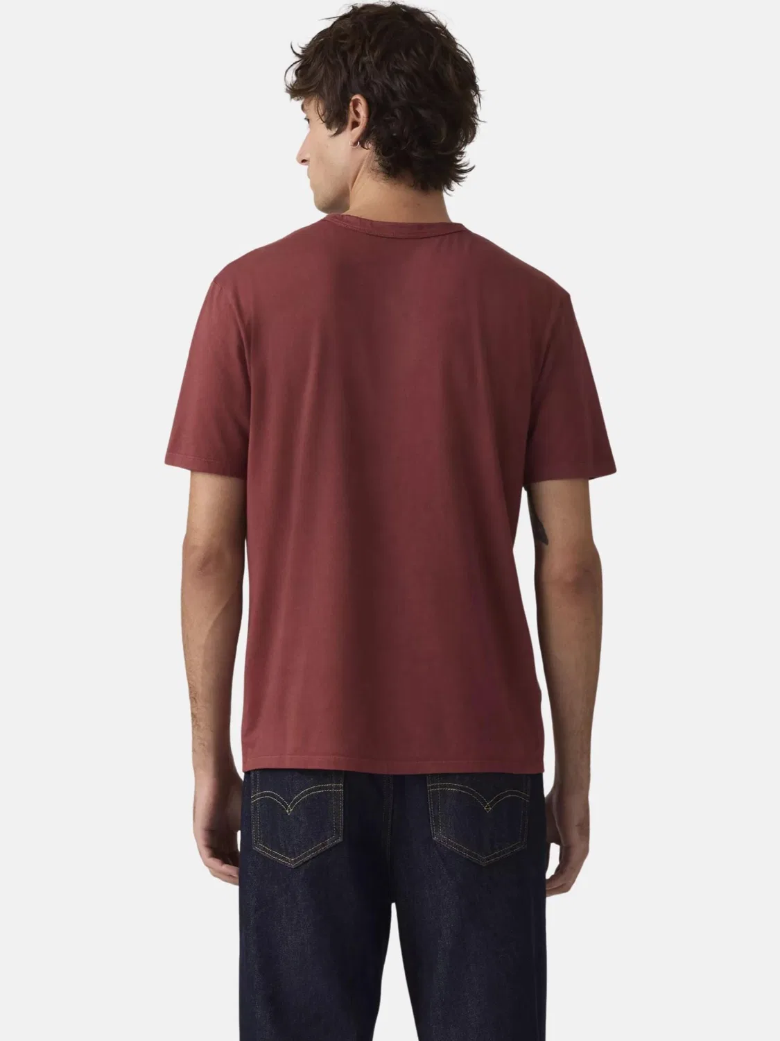 Футболка 'LEVI'S ICON TEE GARMENT T-SHIRT' Levi'S , Dark Red — фото 3
