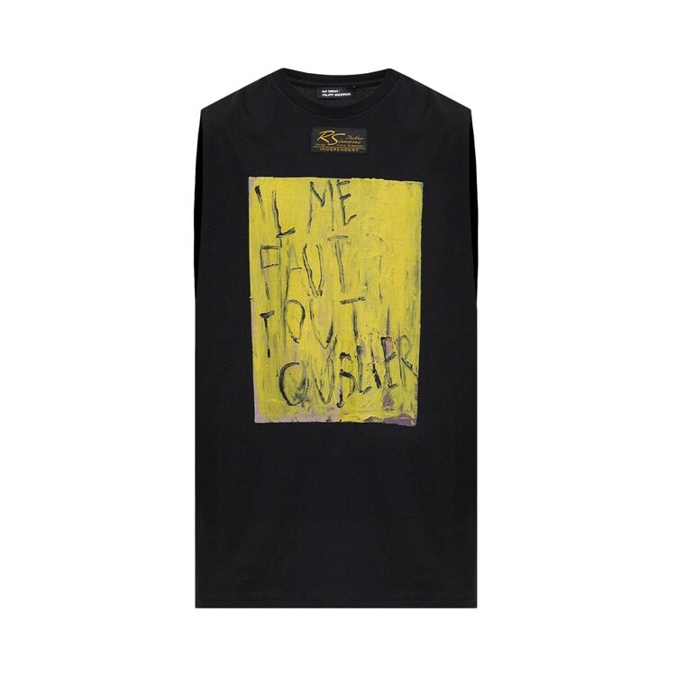 

Жилет Raf Simons Graphic Print Vest, черный