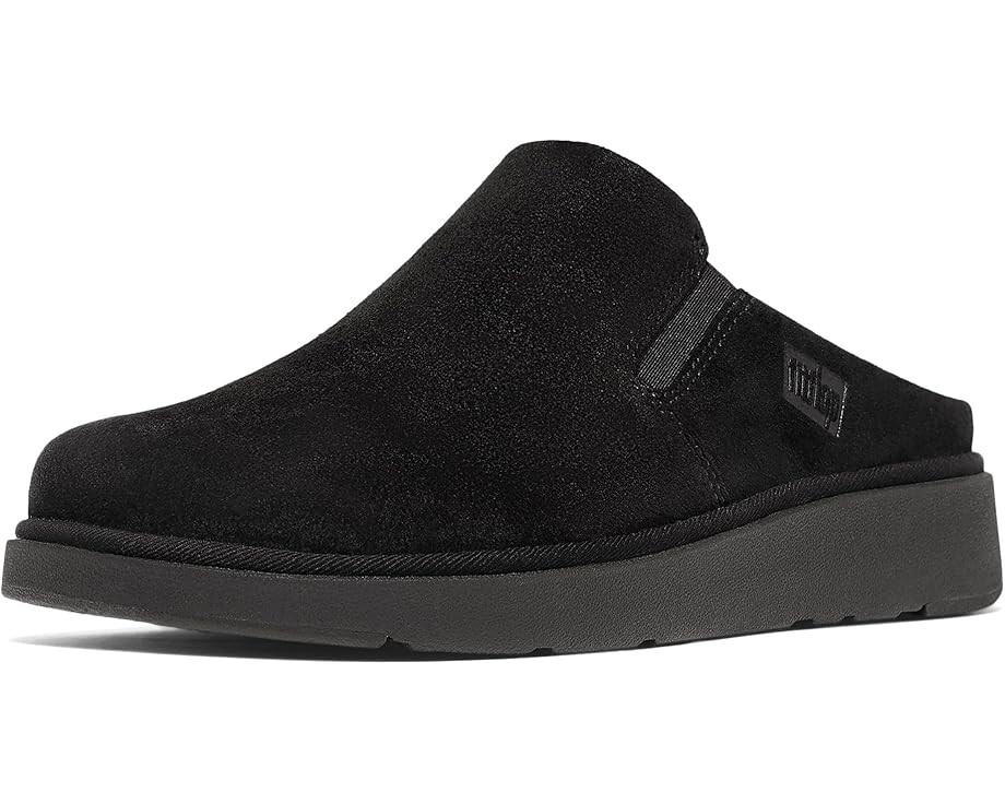 Шлепанцы FitFlop Gen-FF Elasticated Suede Mules, черный