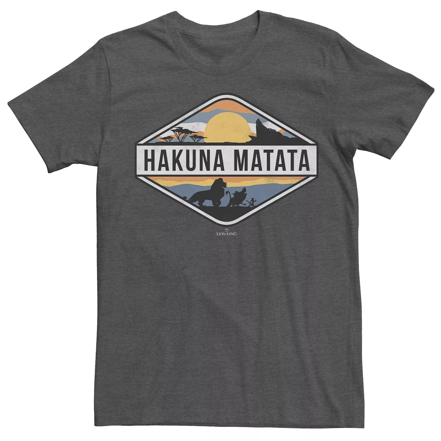 

Мужская футболка Disney King Lion King Hakuna Matata Licensed Character