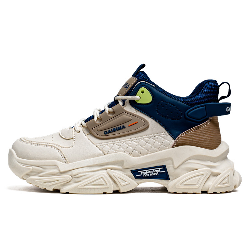

Низкие повседневные туфли для мужчин Bull charm, Beige Dark Blue