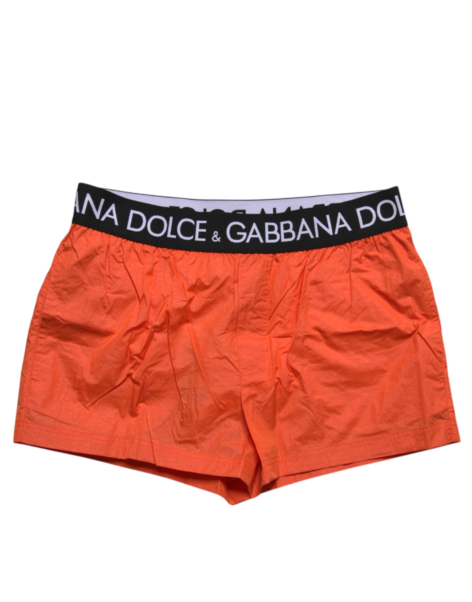 

Оранжевый логотип пляжная одежда шорты мужские 2 шт купальники Dolce & Gabbana