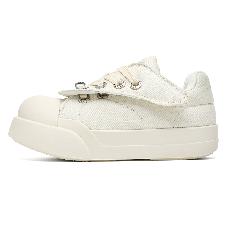 

Износостойкие дышащие низкие скейтбордские туфли для мужчин Journey of Inspiration, белый