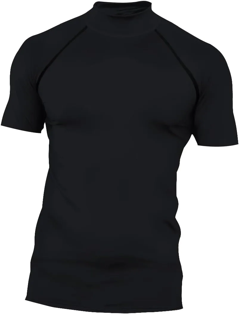 

Мужская компрессионная футболка с высоким воротником Red Plume