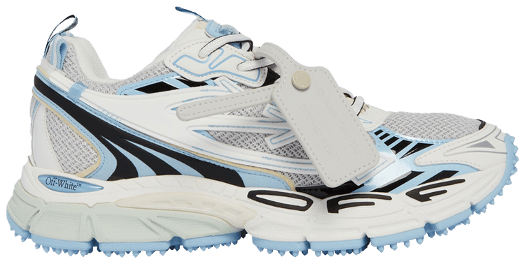 Кроссовки Off-White Wmns Be Right Back 'White Light Blue', белый