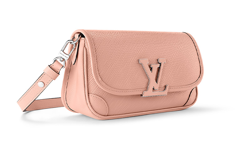 LOUIS VUITTON Эпи зернистая кожаная сумка через плечо женская розово-розовая — фото 2