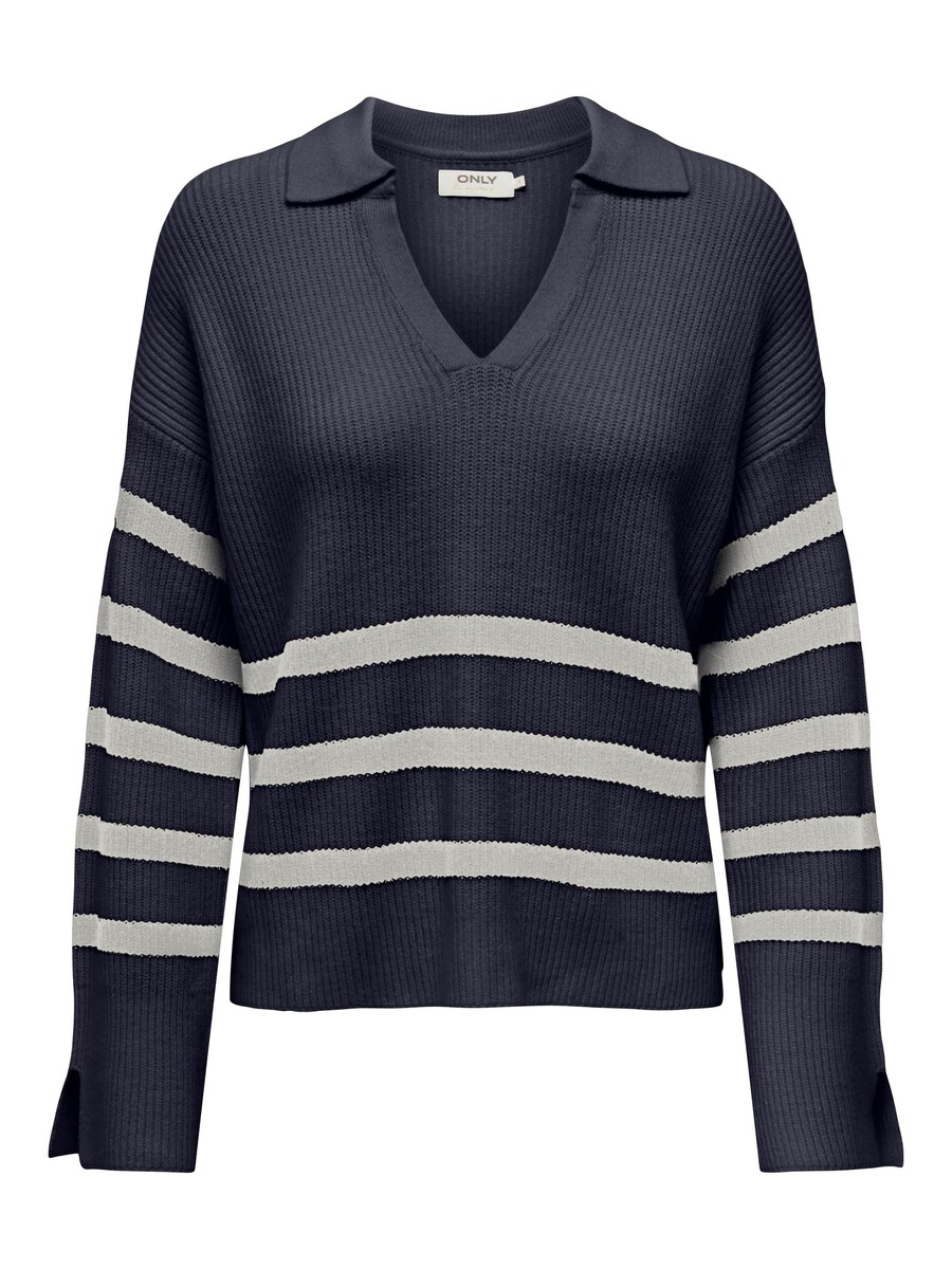 

Тонкий вязаный свитер ONLY Sweater MONNA, ночной синий