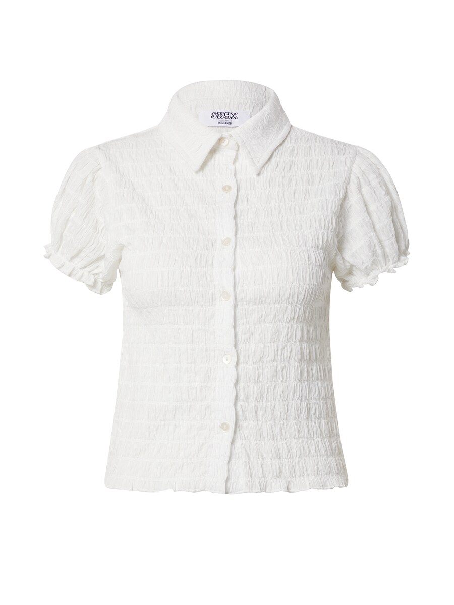 

Блузка с коротким рукавом SHYX Blouse Insa, натуральный белый