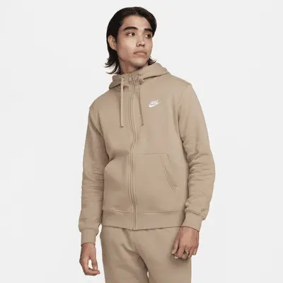

Худи Nike Sportswear Club Fleece, цвет Khaki/Khaki/White