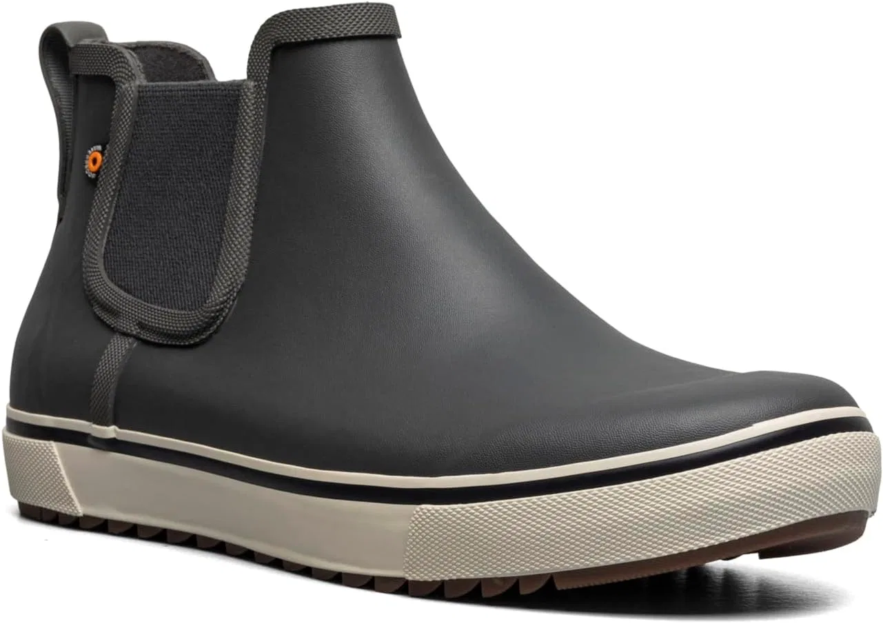 Мужские ботинки BOGS Kicker Rain II Chelsea, Gray — фото 3