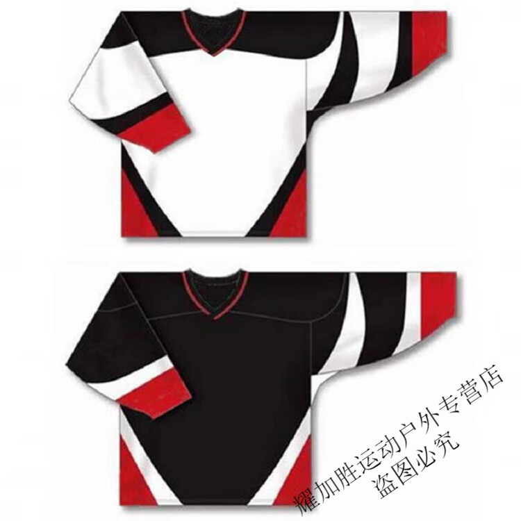 

He Jiagong Хоккейная футболка для детей и взрослых, тренировочная форма, быстросохнущая, цветочный принт, кастомная версия, 10 шт, размер L