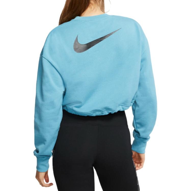Одежда Толстовка женская синяя Nike — фото 2