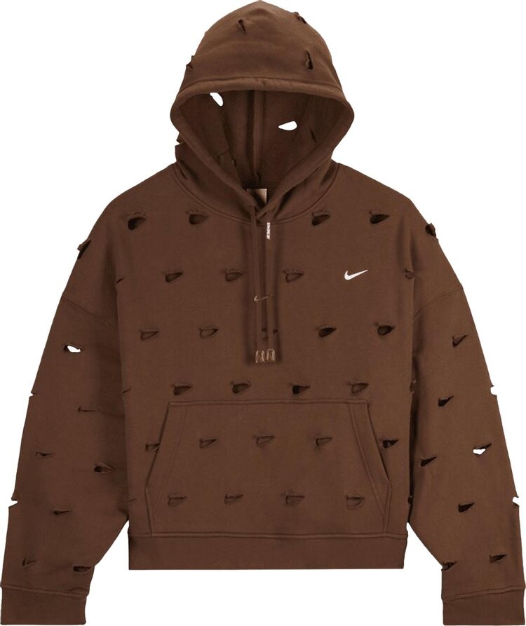 

Худи Nike x Jacquemus 'Brown', коричневый