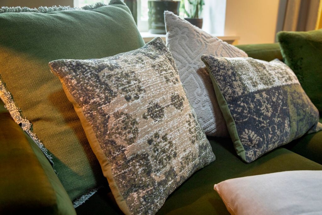 

НОА - Чехол на подушку хлопок Calliste Green 45x45 Dutch Decor
