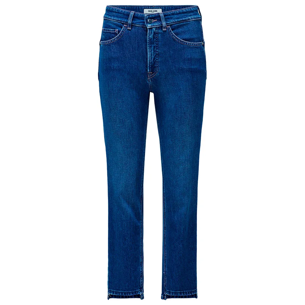 

Джинсы Salsa Faith Push In Cropped Slim Fit, синий