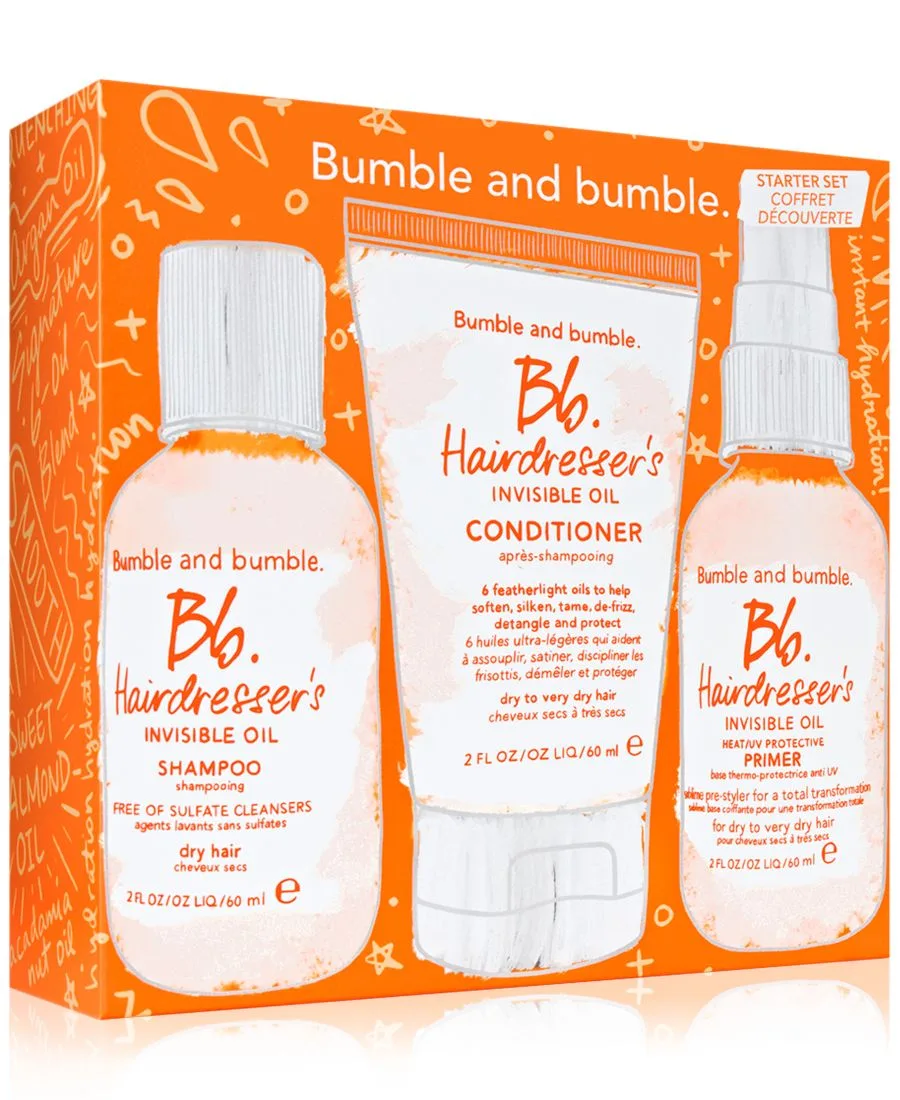 Bumble and Bumble Набор из 3 средств для увлажнения и уменьшения пушистости волос в дорожном формате — фото 2