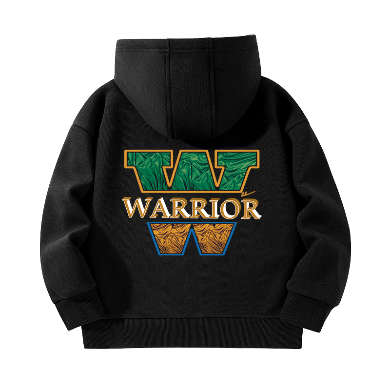 Толстовка с капюшоном утепленная Unisex WARRIOR, темно-синий/h silicone magnetic белый k+h pleated english b — фото 3