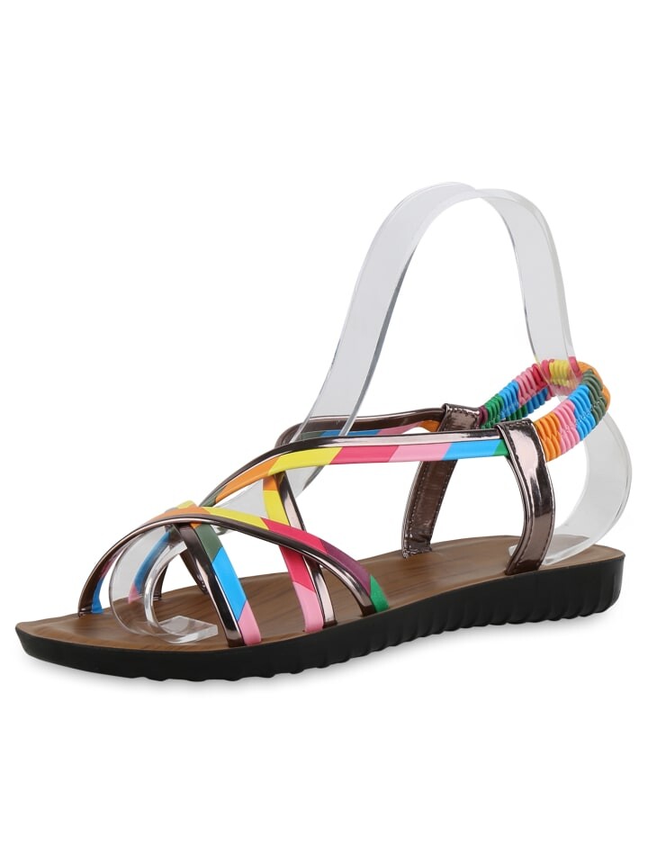 

Сандалии VAN HILL Alyssa, цвет rosa blau metallic