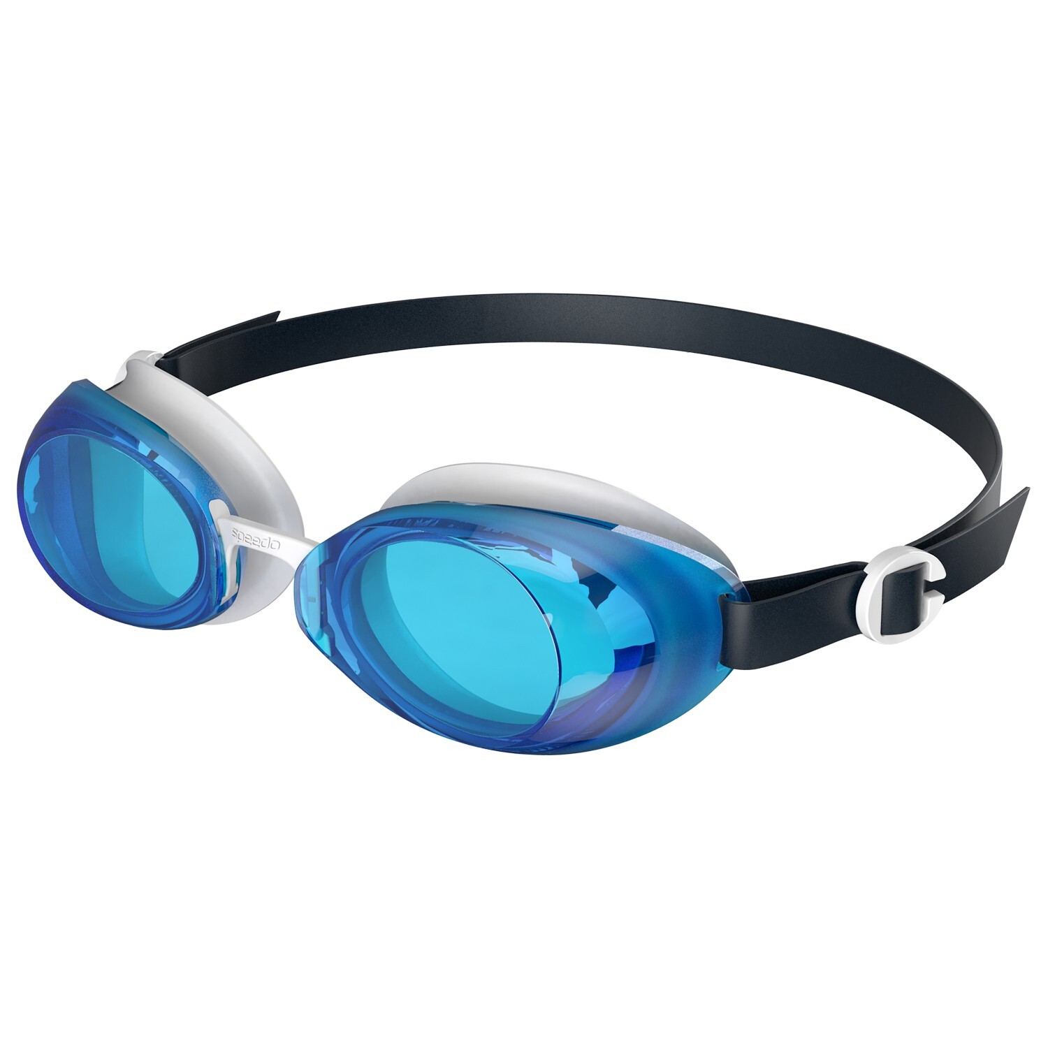 

Очки для плавания Speedo Jet 2.0, цвет Bondi Blue/White/Charcoal Grey