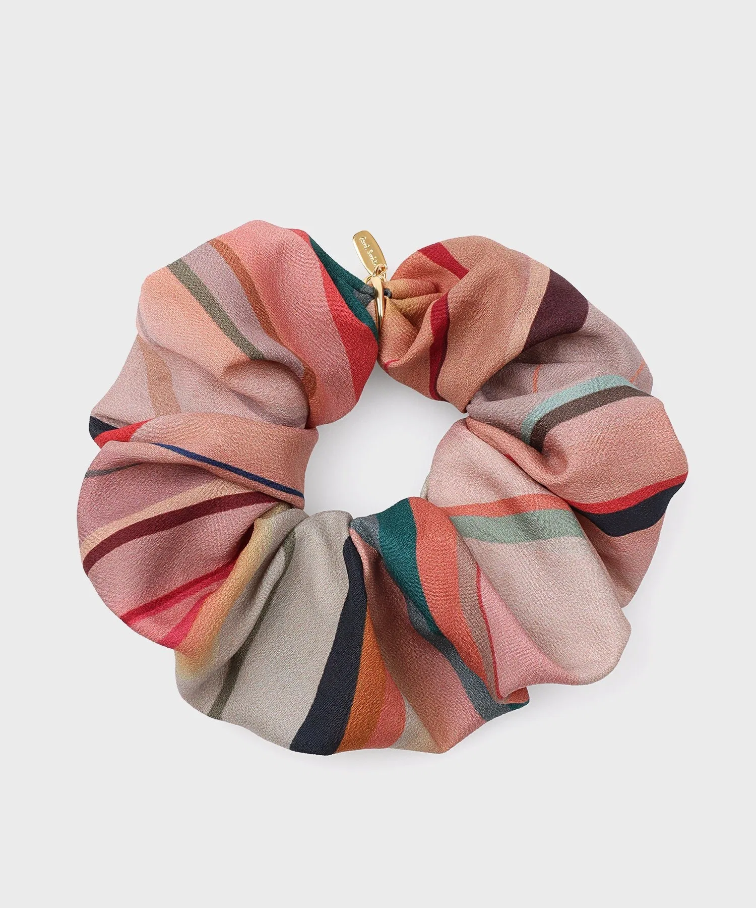 Шелковый шарф-резинка для волос Paul Smith New Swirl мультиколор