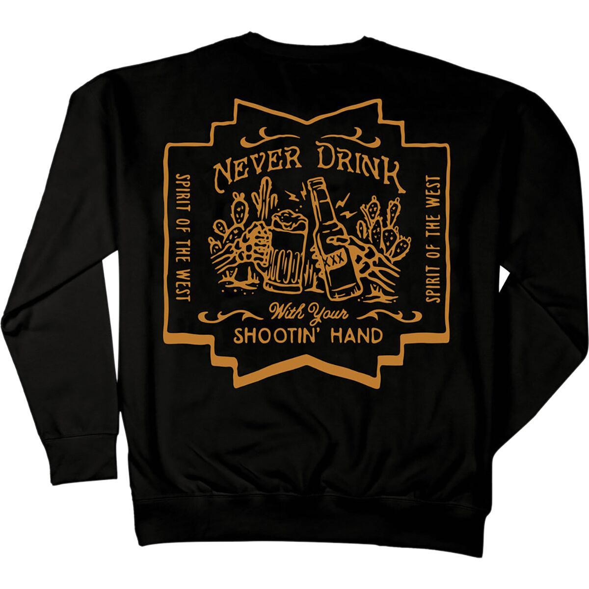 

Свитшот Shootin' hand aisalud Sendero Provisions Co., мультиколор