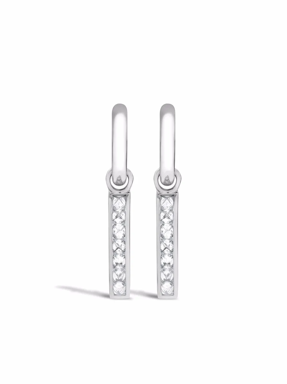 

Серьги RockChic из белого золота с бриллиантами Pragnell, серебяный