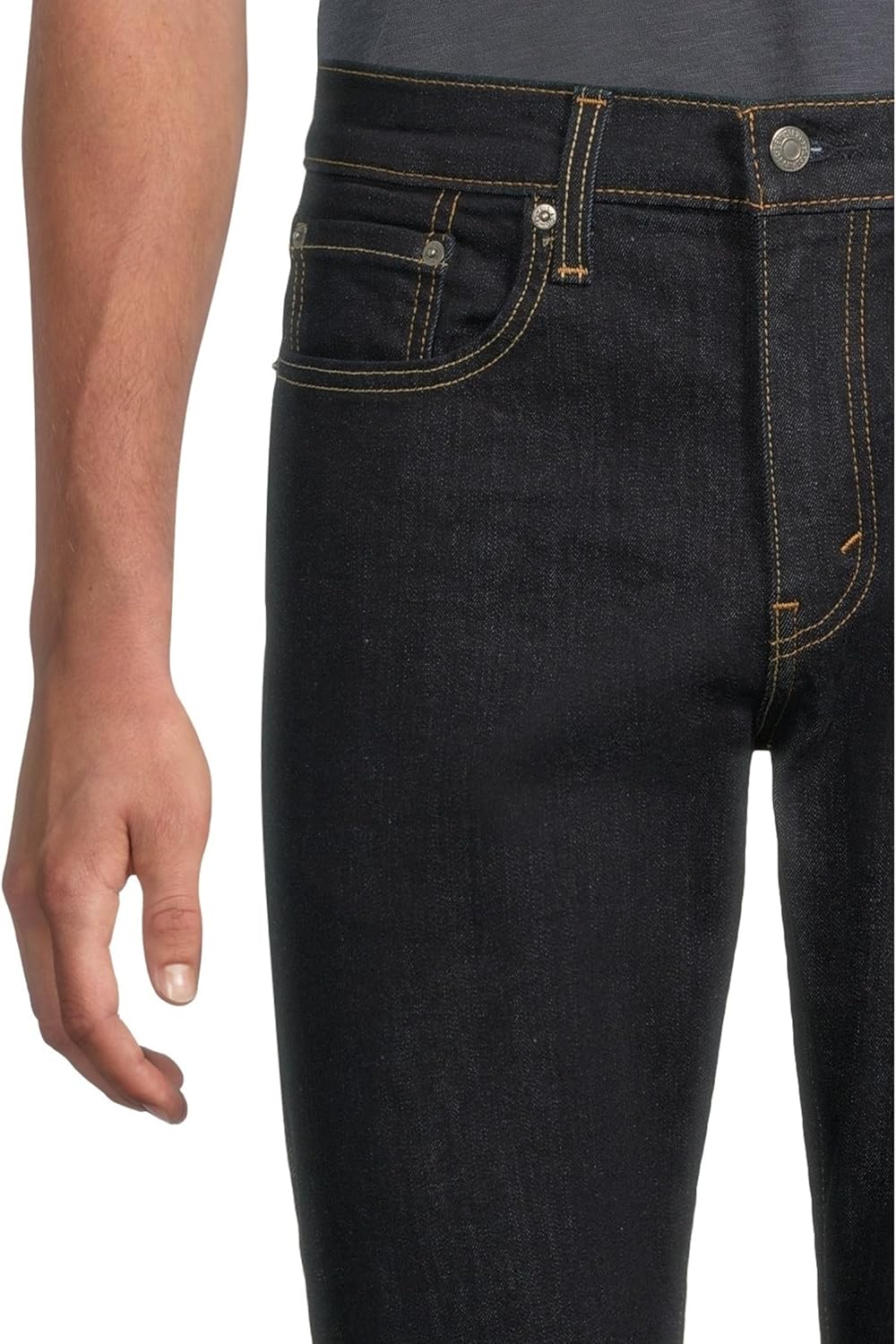 Мужские джинсы Levi's Taper Fit 502 (также доступны в размерах для больших и высоких женщин), (New) Dark Hollow — фото 4
