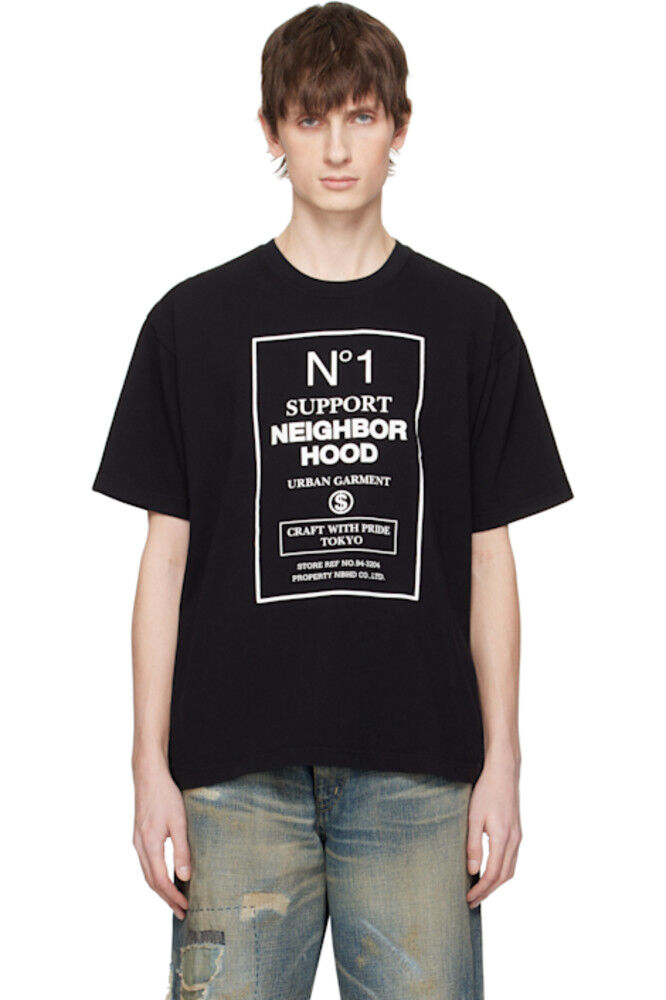 

Черная футболка NH SS-15 Neighborhood