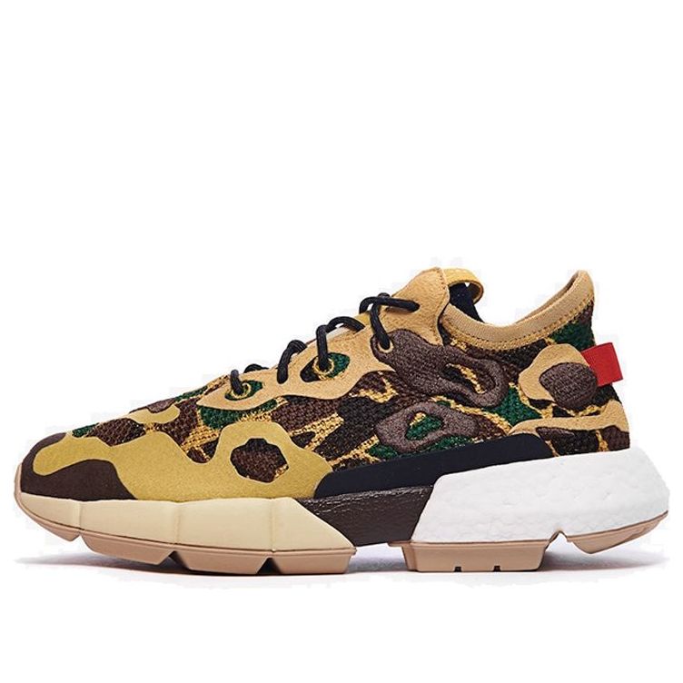 

Беговые кроссовки adidas P.O.D. S3.2 ML 'Tan Camo', желто-коричневый