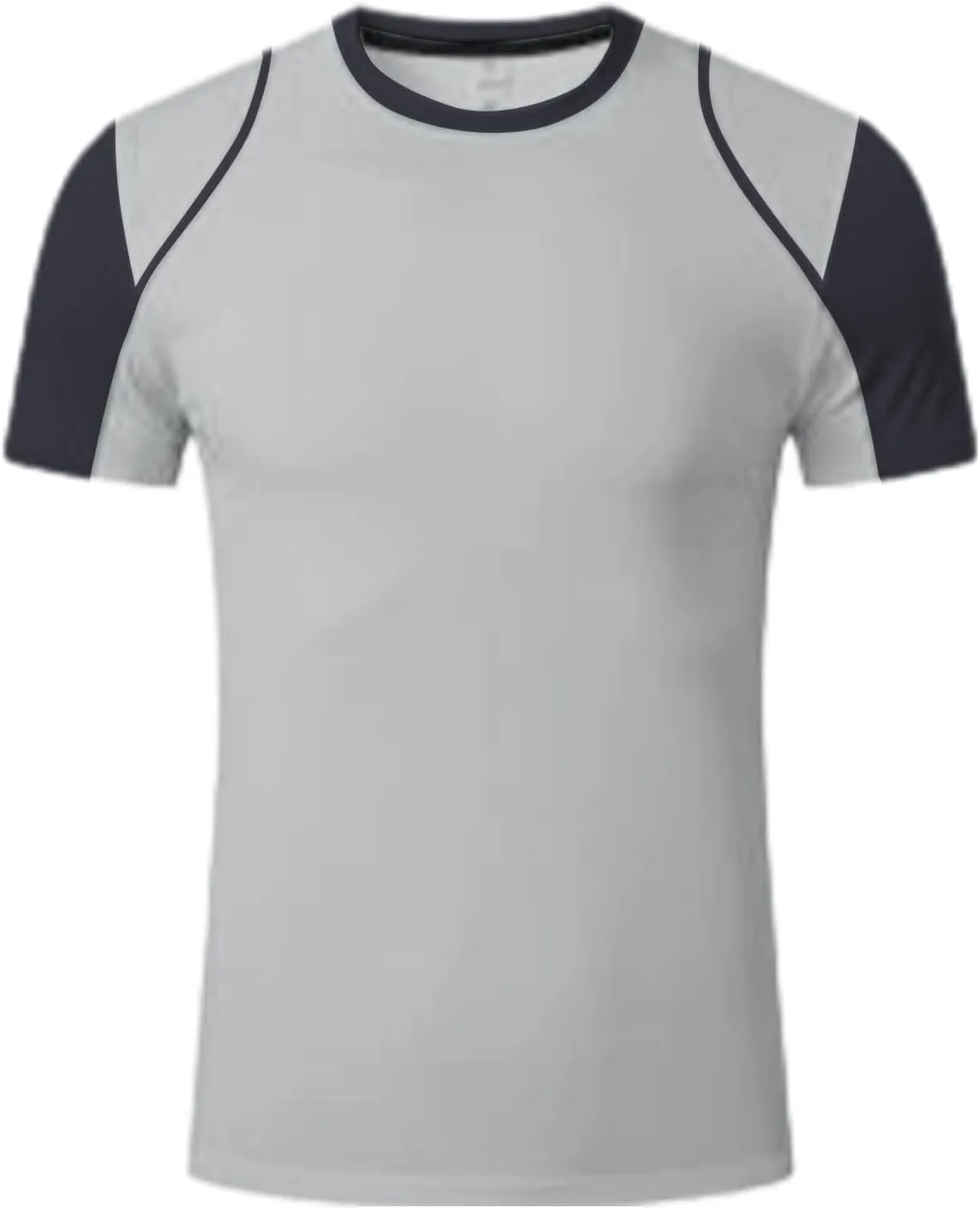 Мужская футболка Raglan Baseball с коротким рукавом Dry Fit Moisture Wicking — фото 3