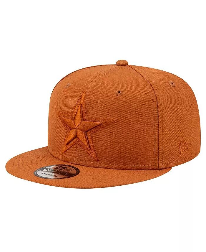 

Мужская коричневая кепка Dallas Cowboys Color Pack 9Fifty Snapback New Era, коричневый