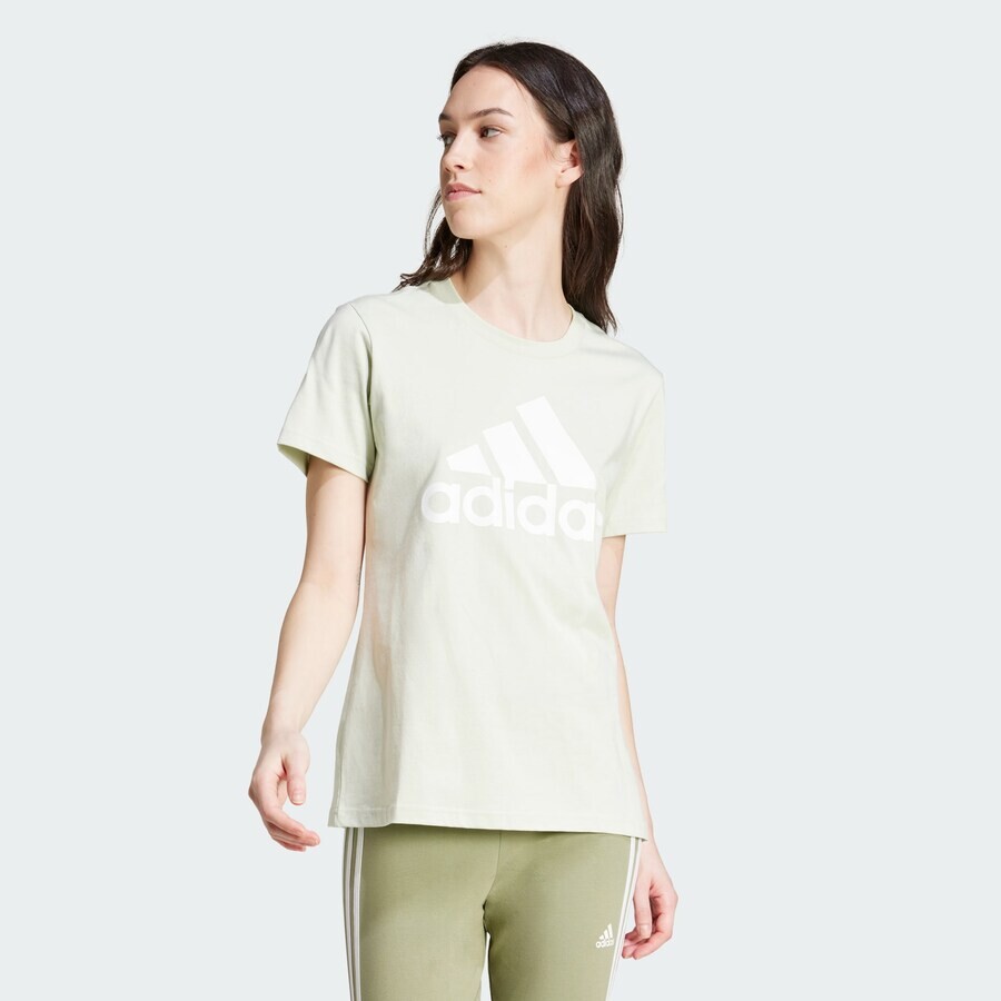 Спортивная футболка ADIDAS SPORTSWEAR Performance Essentials, зеленый/пастельно-зеленый — фото 2