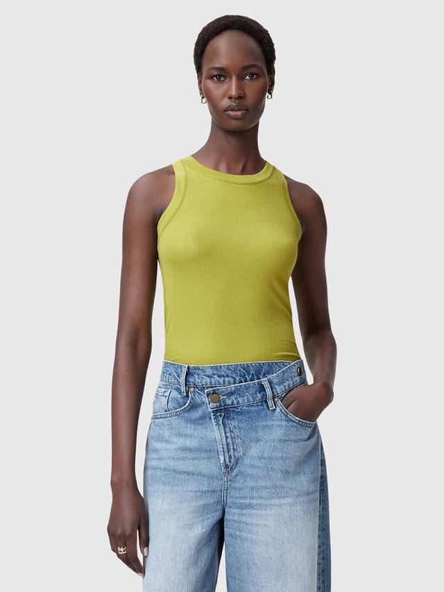

Майка в рубчик от rina AllSaints, цвет Unity Green