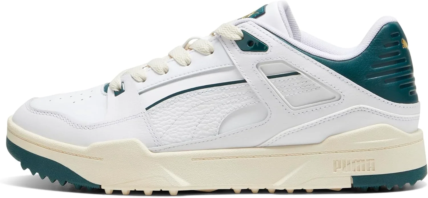 Мужские кроссовки Puma Golf Slipstream G, белый/зеленый