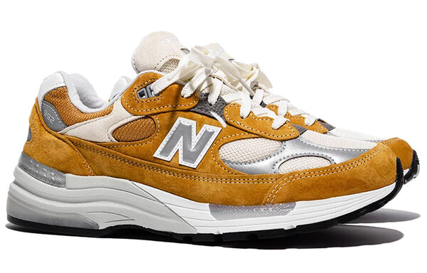 Кроссовки packer shoes x 992 сделано в сша New Balance, коричневый — фото 2