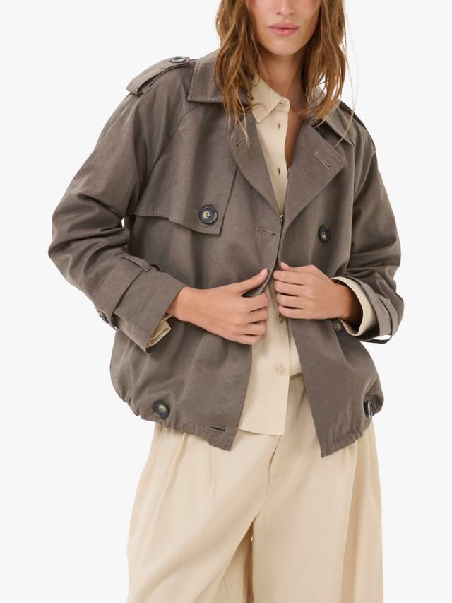 

Тренч- куртка mira MY ESSENTIAL WARDROBE, цвет Major Brown