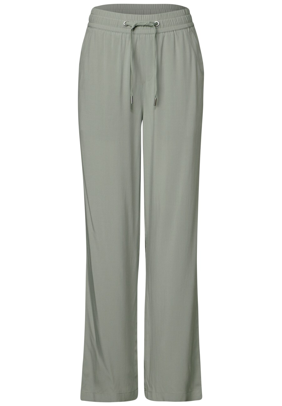 

Широкие брюки STREET ONE, пастельно-зеленый