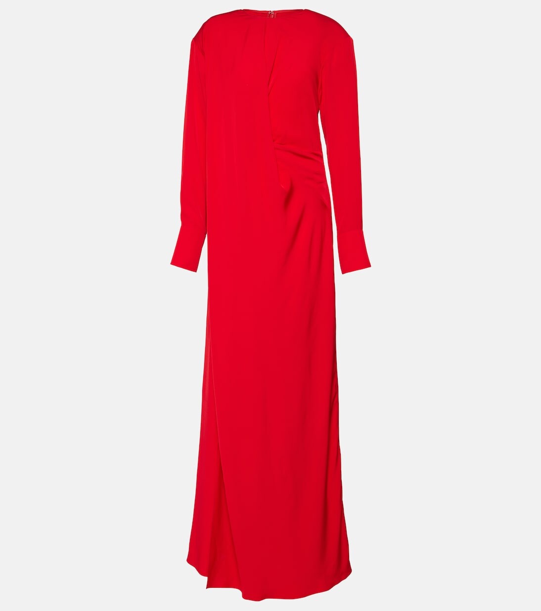 

Атласное платье Stella Mccartney, красный