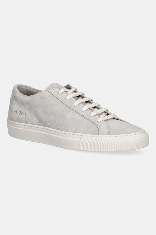 Кроссовки нубуковые Achilles Contrast Common Projects, серый