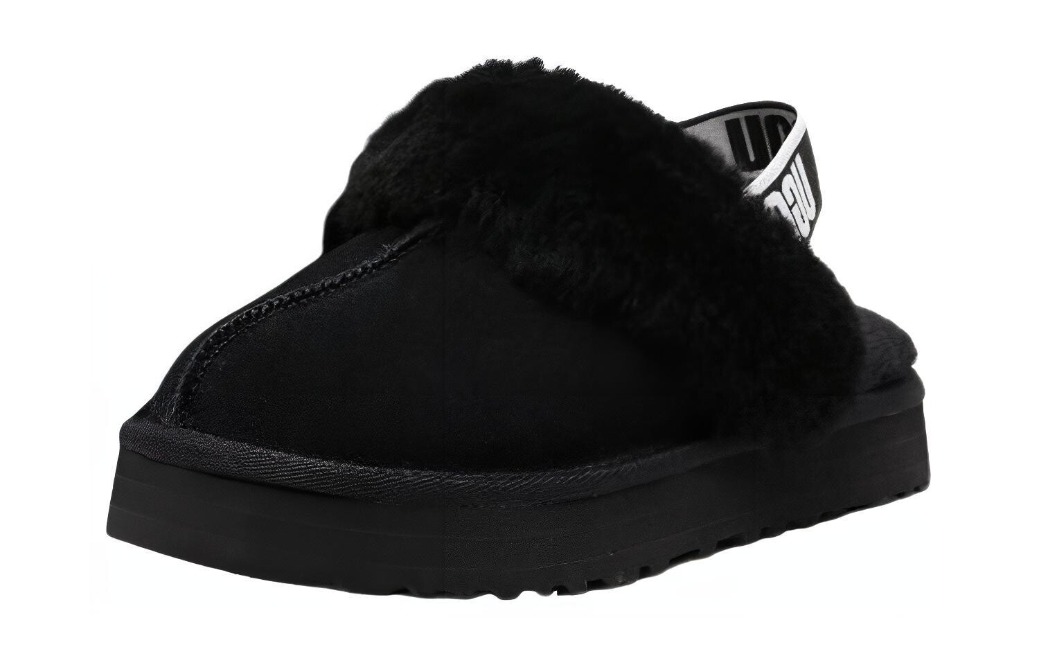 

Кроссовки UGG Kids Funkette Sling-back Slippers, черный