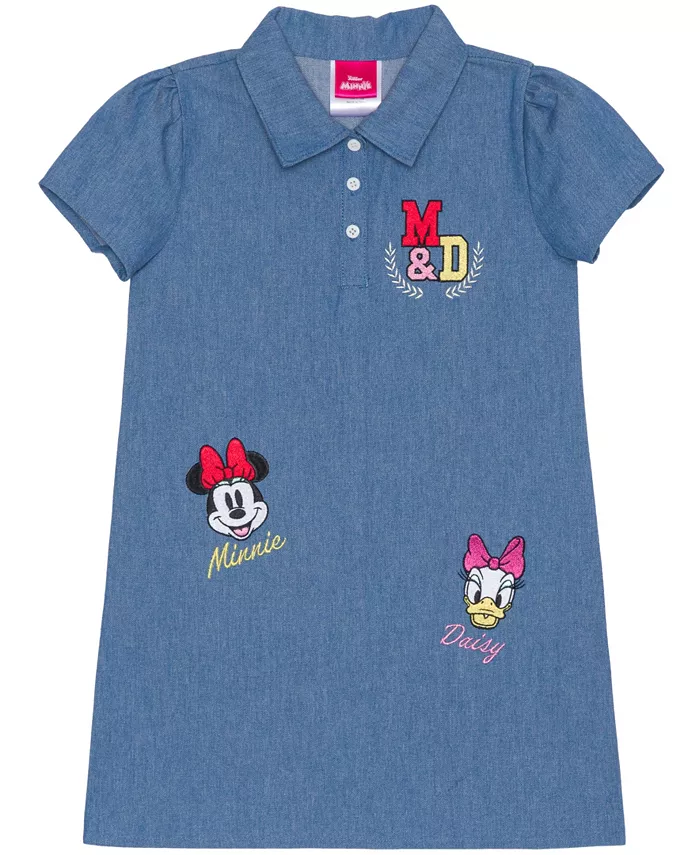 

Джинсовое платье для девочек и малышек Minnie Daisy Disney, синий