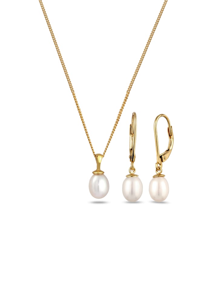 

Elli Колье Schmuckset 925 Sterling Silber in Gold