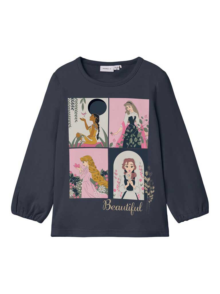 

Блуза Name It NMFSALLY PRINCESS LS TOP WDI, серый
