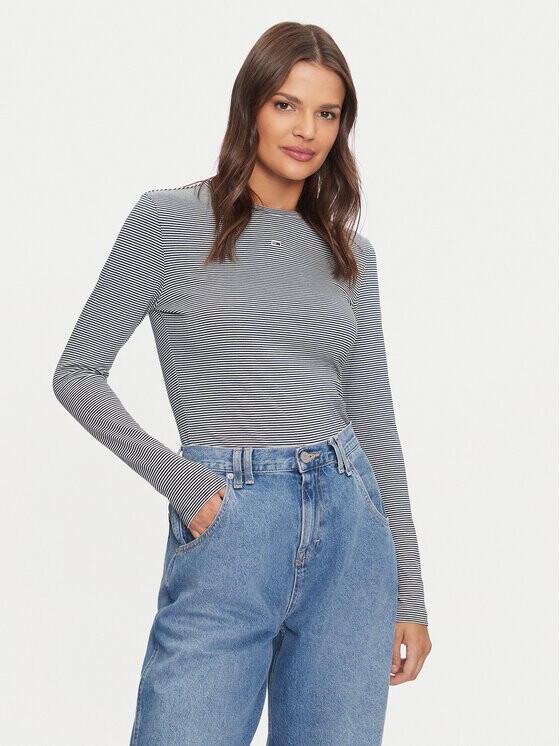 

Узкая блузка Tommy Jeans, синий